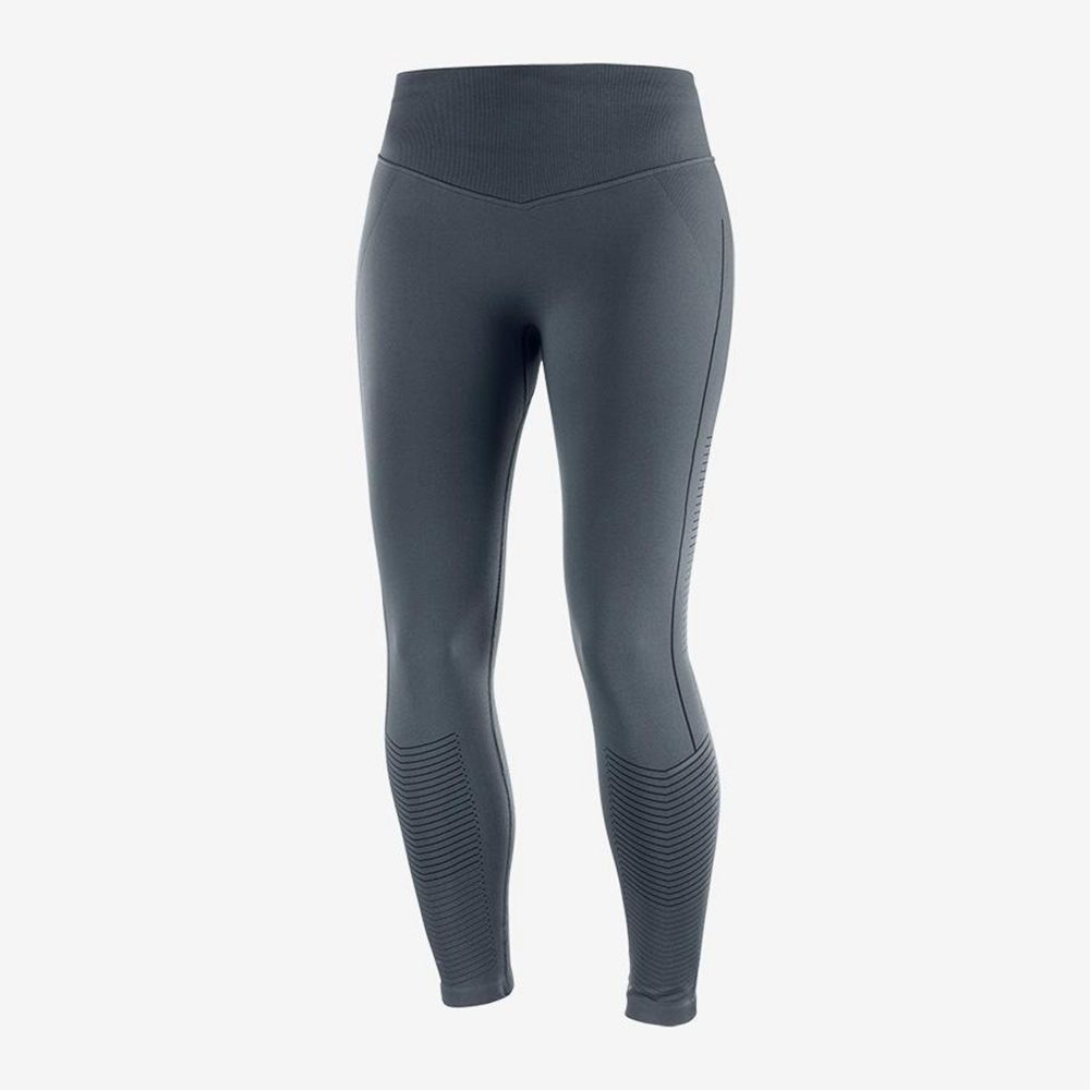 Leggins Salomon Mujer Negras - Salomon Argentina ELEVATE MOVE'ON ,745238-KFW